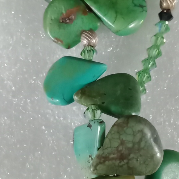 Turquoise Necklace #A365 - Picture 4 of 10